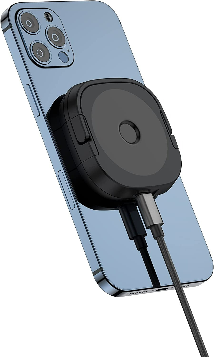 BUDI Magnetic Wireless Car Charger 15W Mobile Phone Car