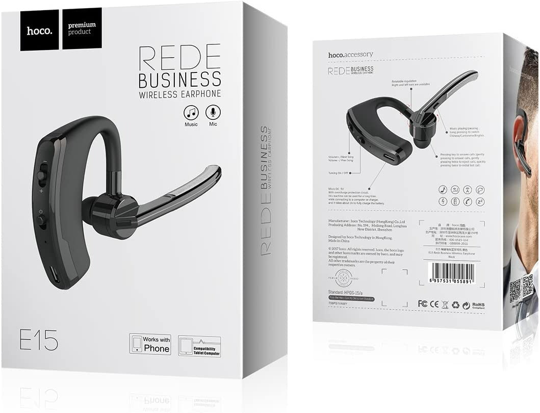 Wireless Bluetooth Headset, Hoco E15
