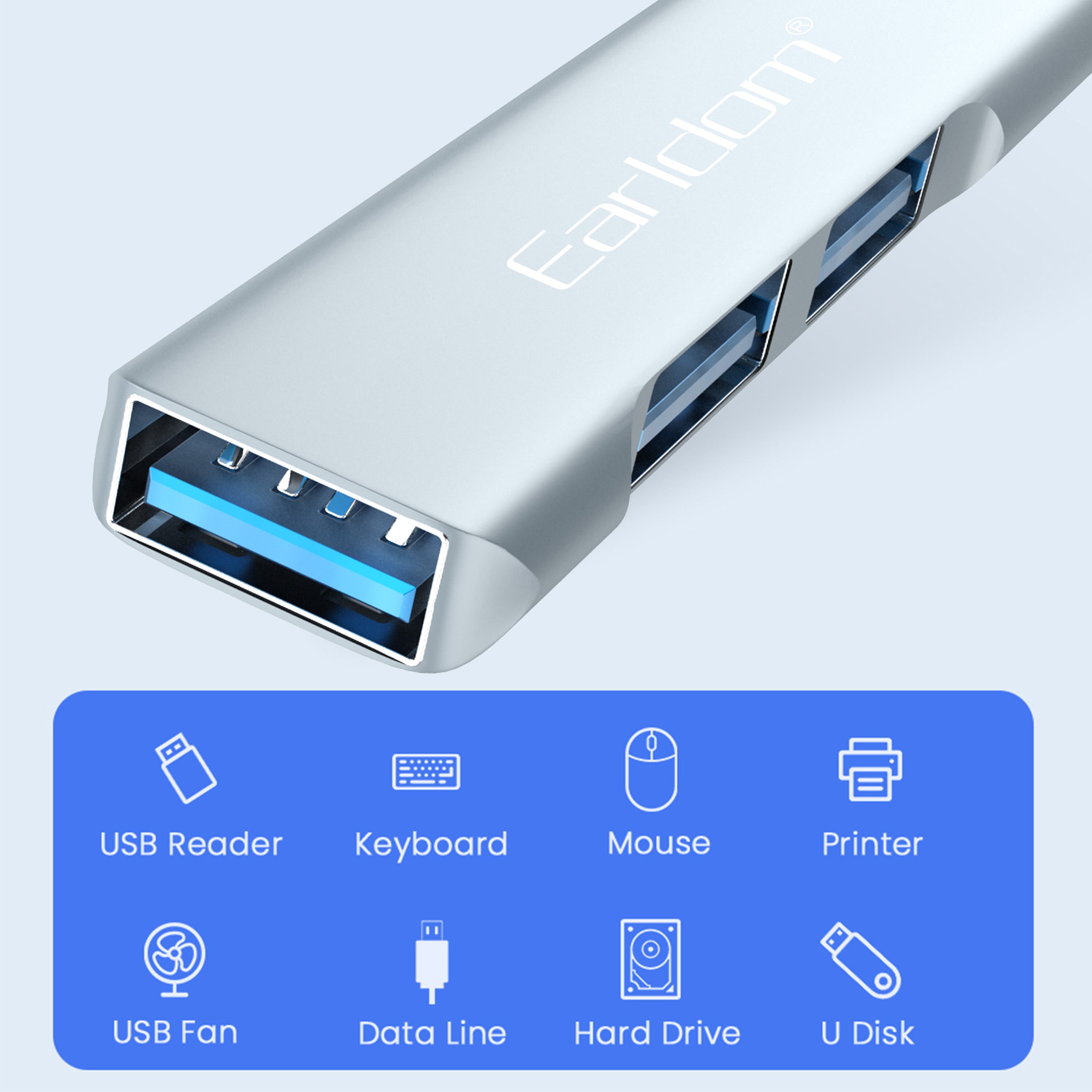 ET-HUB11 HUB Lighting iPhone Ipad OTG