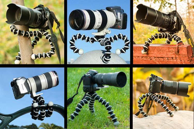 Universal Octopus Stand Tripod Mount Holder for iPhone Samsung Cell Phone Camer