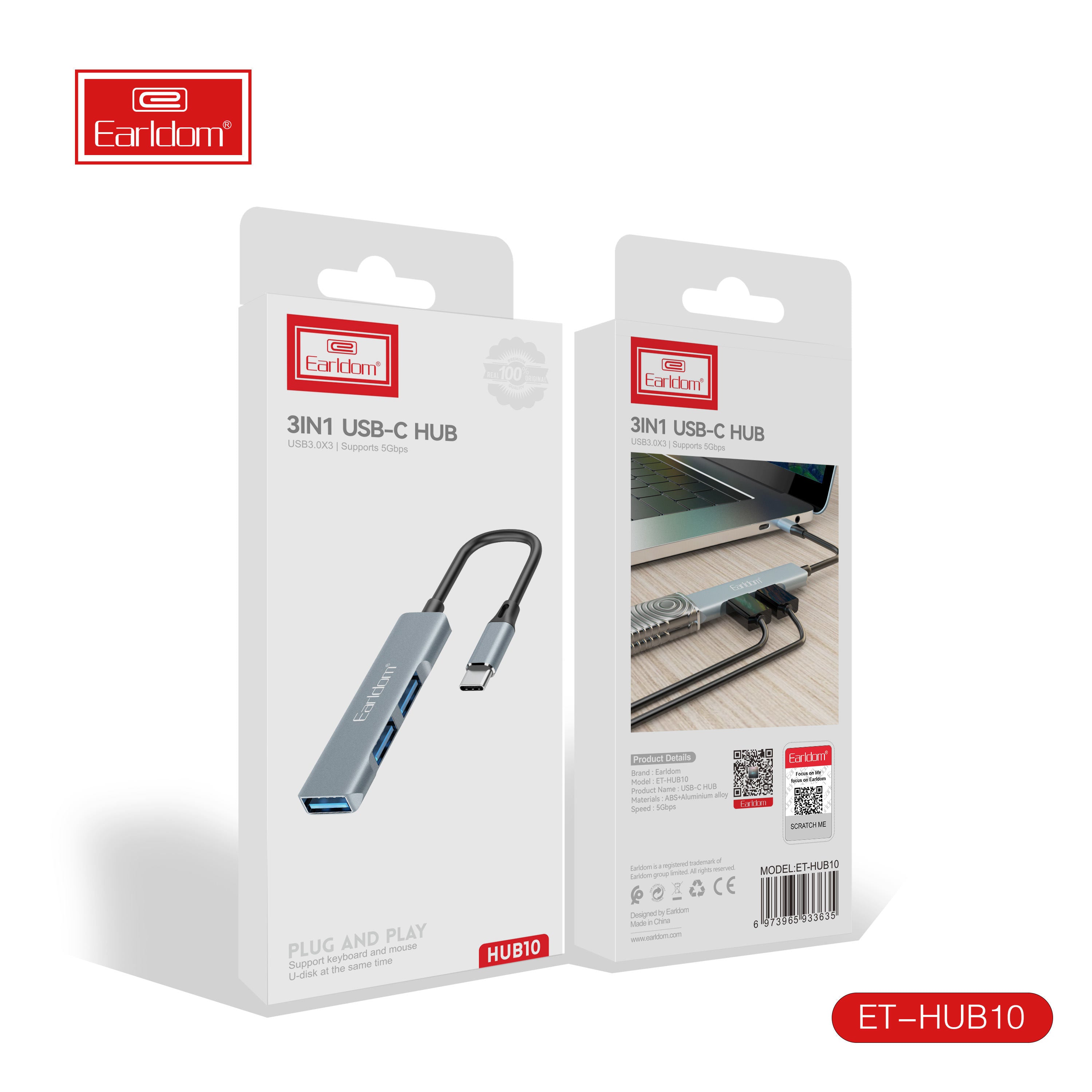 ET-HUB11 HUB Lighting iPhone Ipad OTG