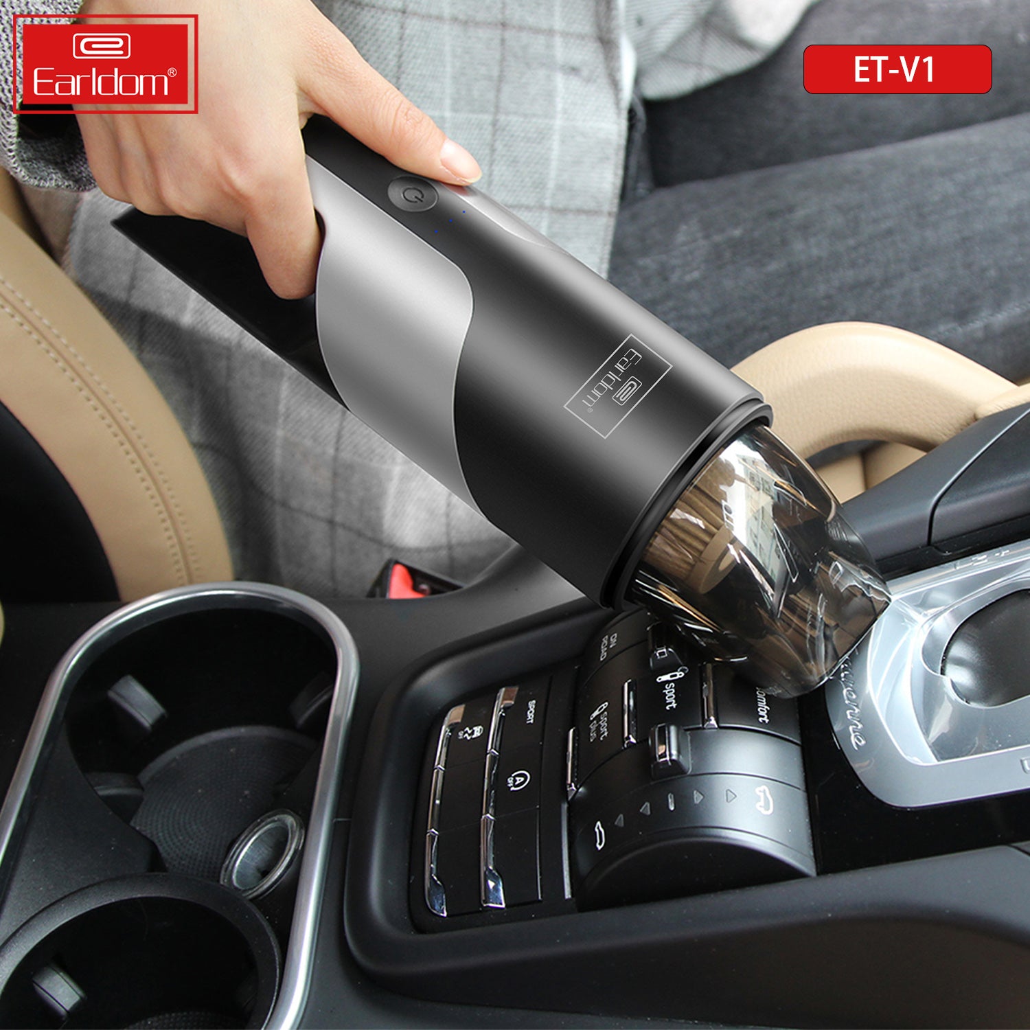 ET-V1 80W Car  Vacuum Sweeper
