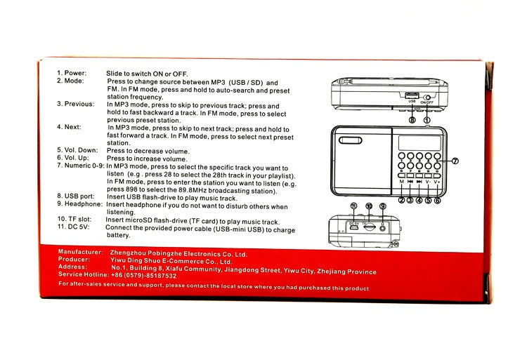 Mini FM Radio
