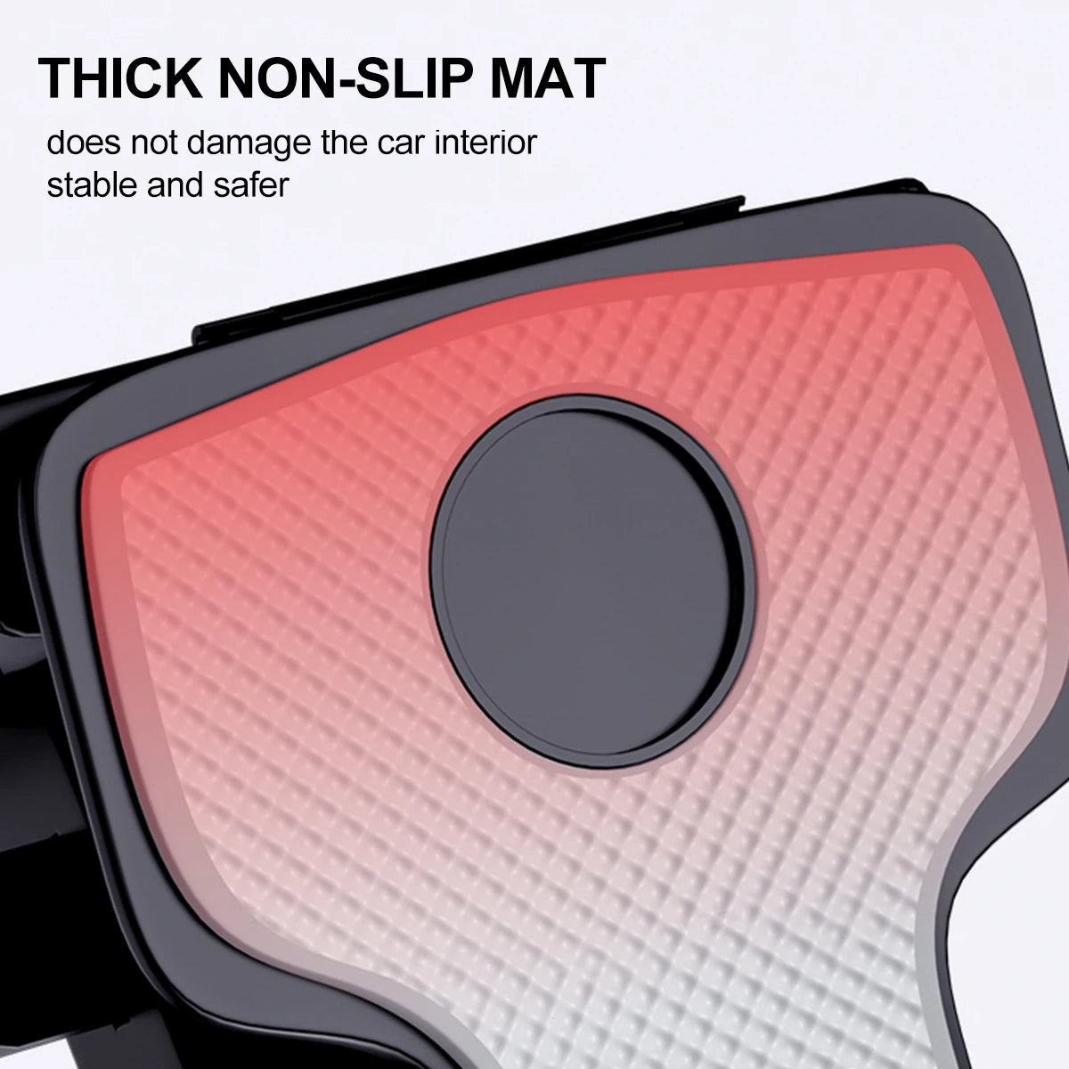 360°Rotation Car Mobile Phone Holder Car Sun Visor Dashboard Phone Holder