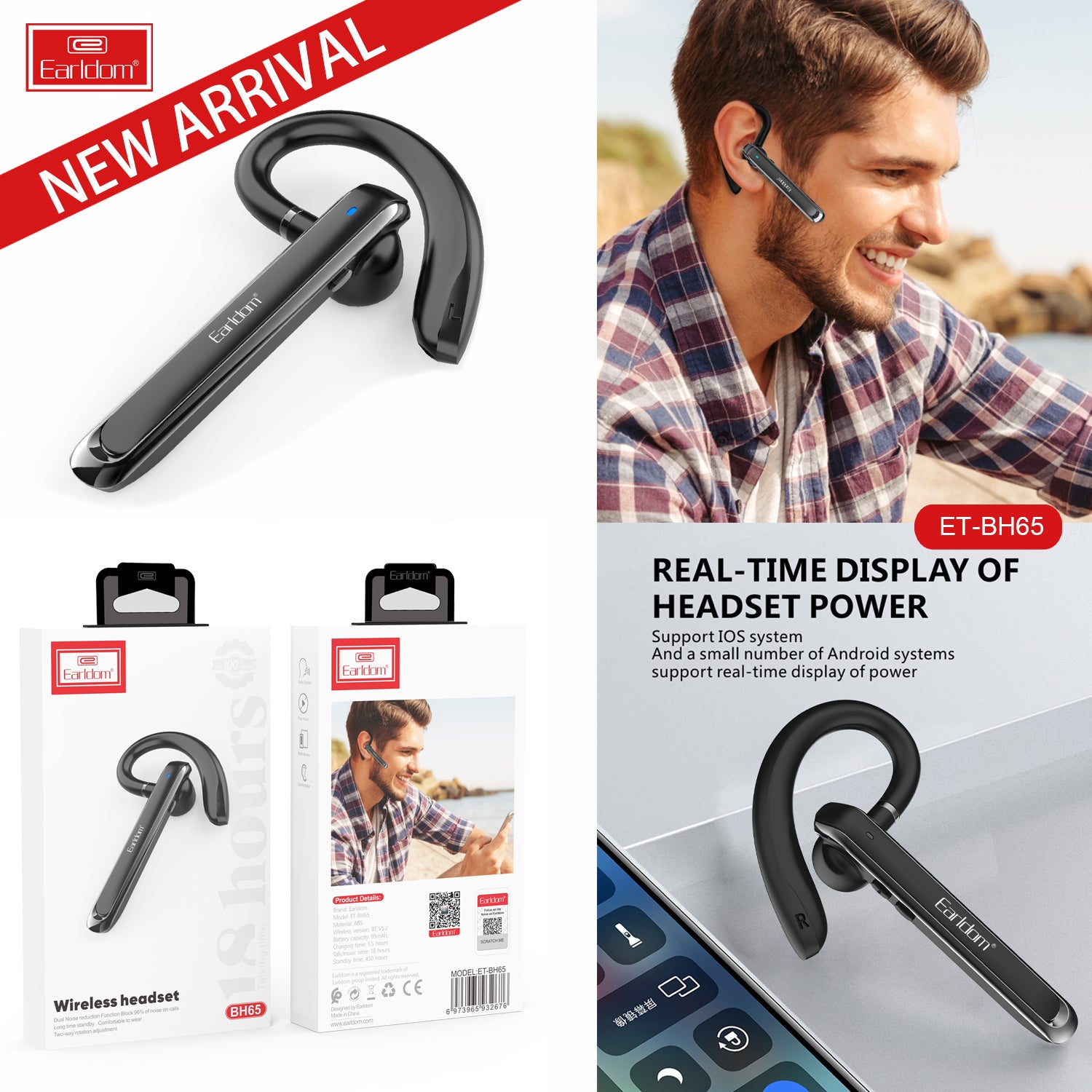 ET-BH65 Wireless headset