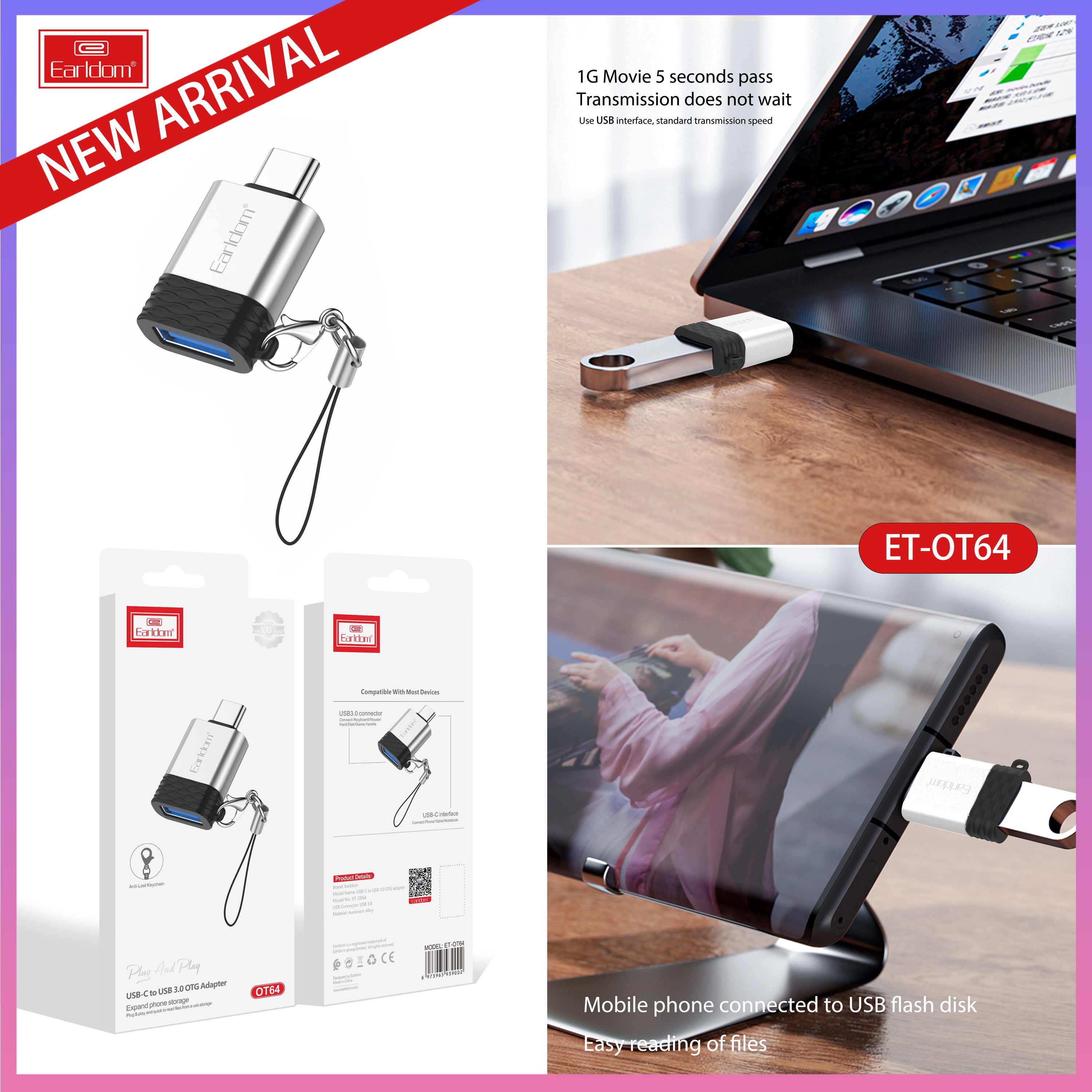 ET-OT64 Adapter Type OTG