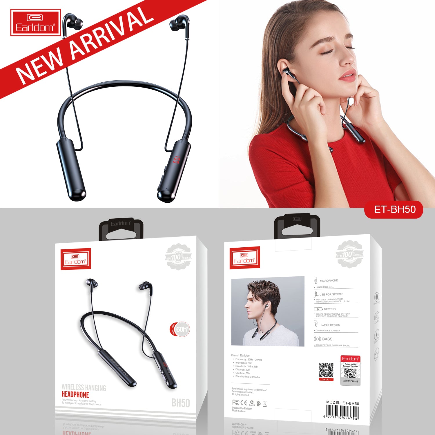 ET-BH50 Wireless headset
