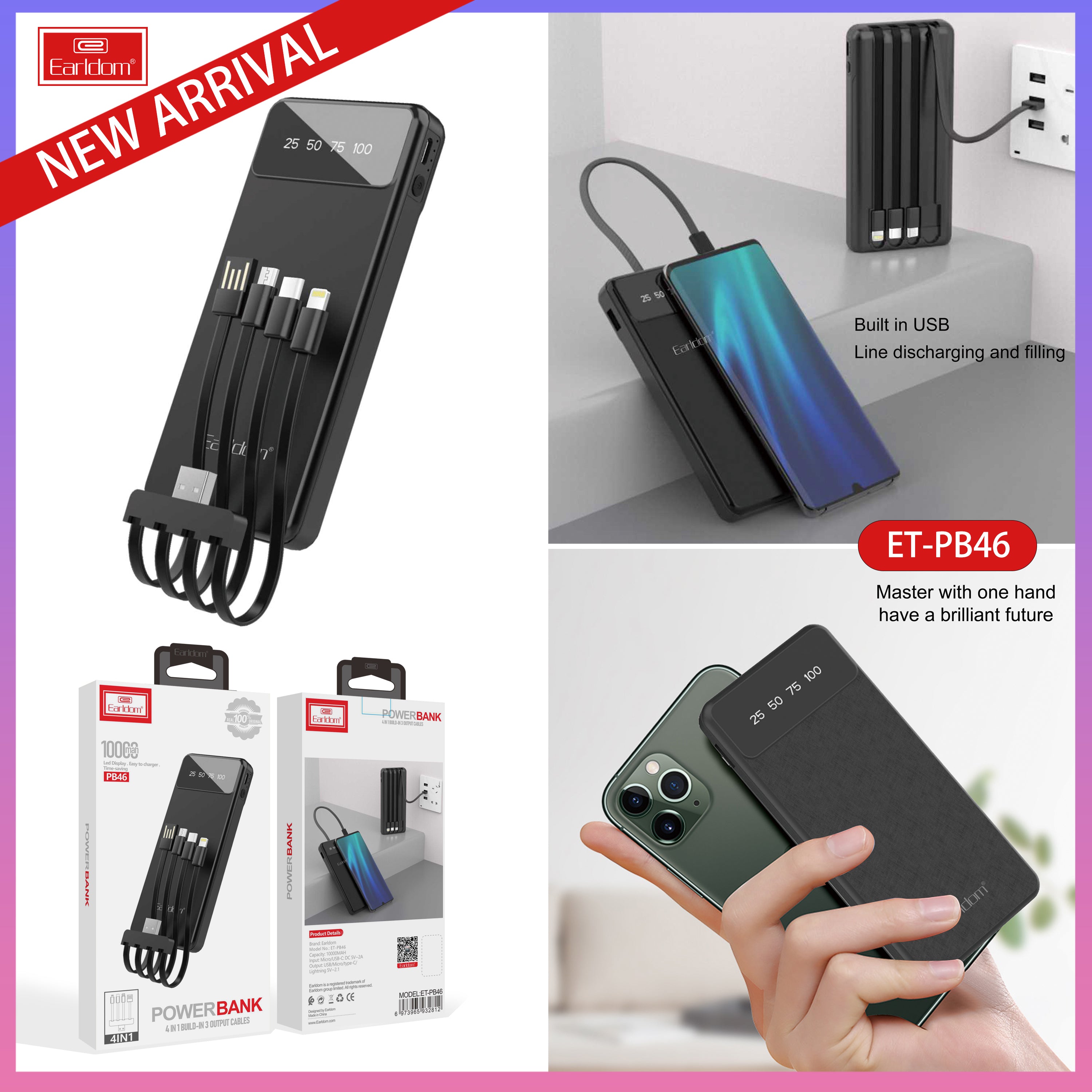 ET-PB46 Power Bank (10000mAh)