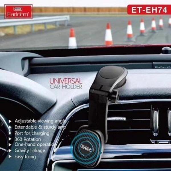 Earldom Universal car holder for Smart phones magnetic Suction 360