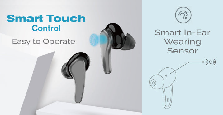 Premium  Wireless Noice Cancelling In-Ear airpod Magic TOM Black