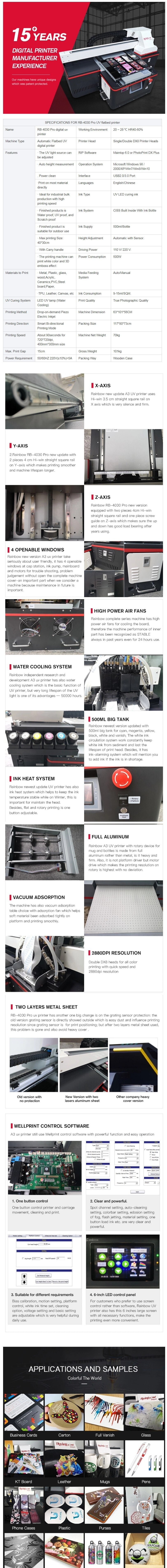 A3 uv small flatbed printer lot number printer for Mobile case