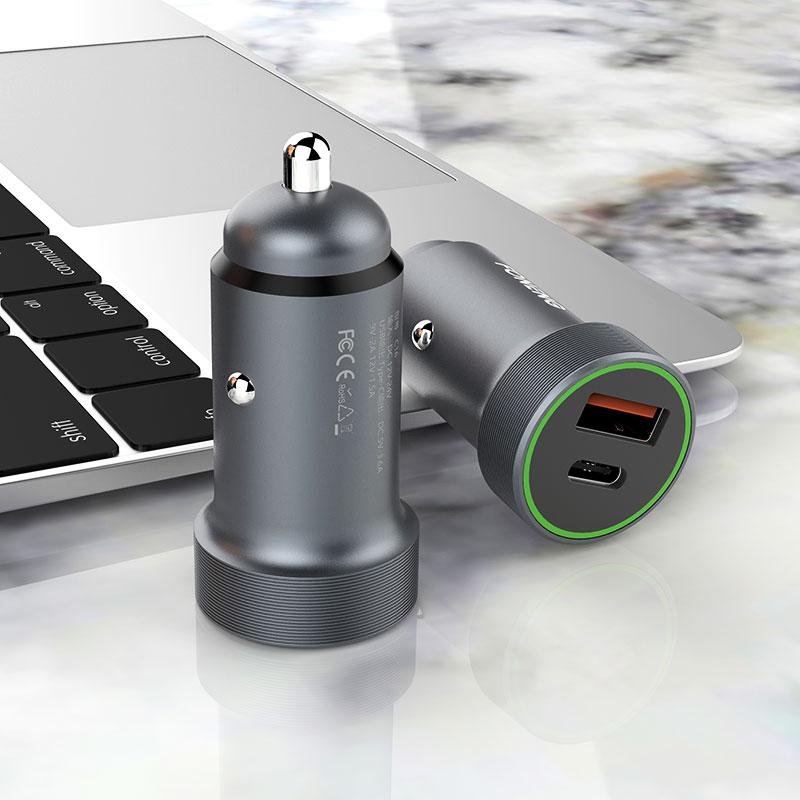 C16 QC+PD METAL CAR CHARGER