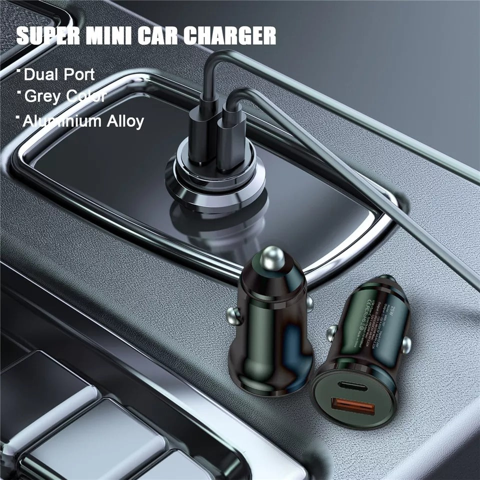 30W PD Fast Car Charger