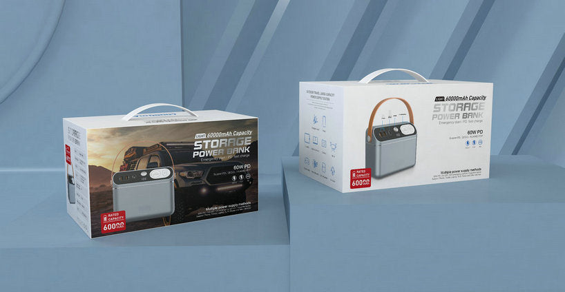 Multi Functional Portable-Rechargeable 60000mAh Car Jump Starter-Power Bank