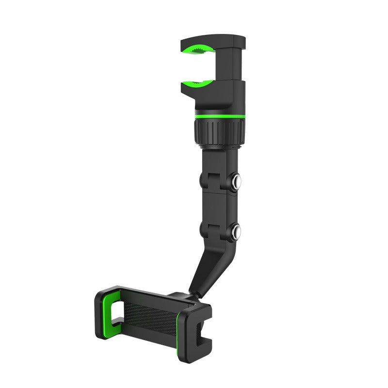 Rearview Mirror Bracket 360° Rotation Adjustable Car Phone Bracket
