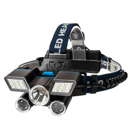 5 Head Light Rechargeable