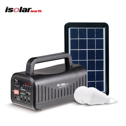 iSolar Portable  Solar Powered  Flashlights  Bluetooth Speaker
