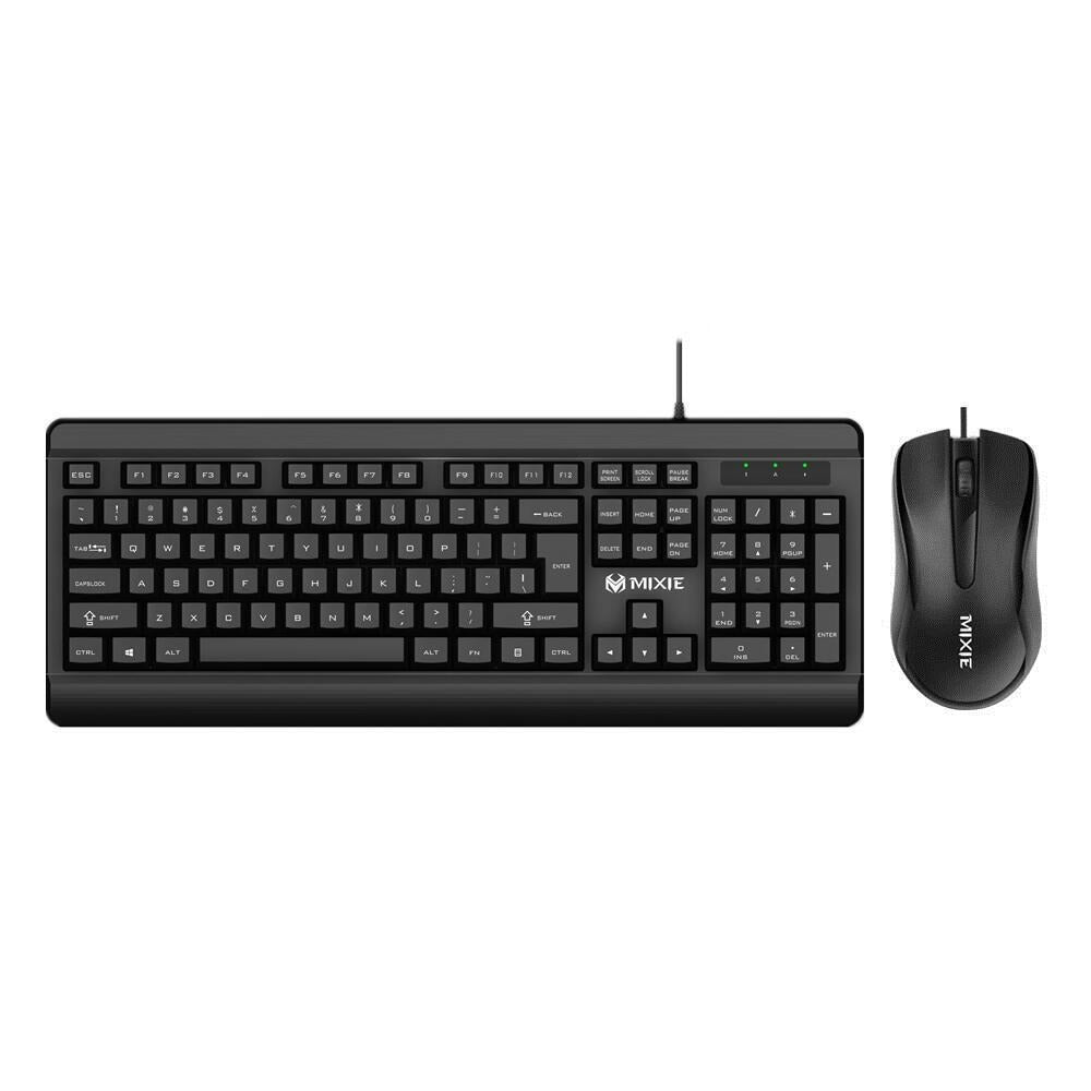 Mixie X1000 Wired Mouse Keyboard Combo