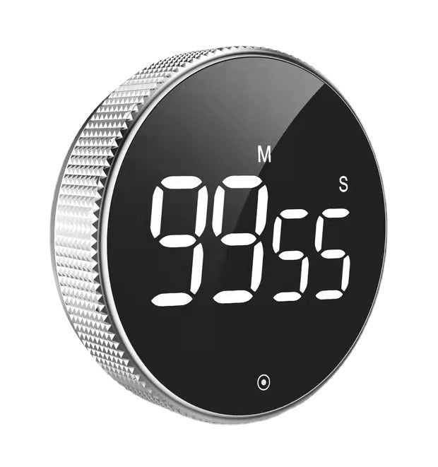 Timer Rhat Counts Up Magnetic Countdown Count up Timer with Large LED Display Gift Volume A ...