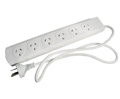 6 Outlet Powerboard Overload protection