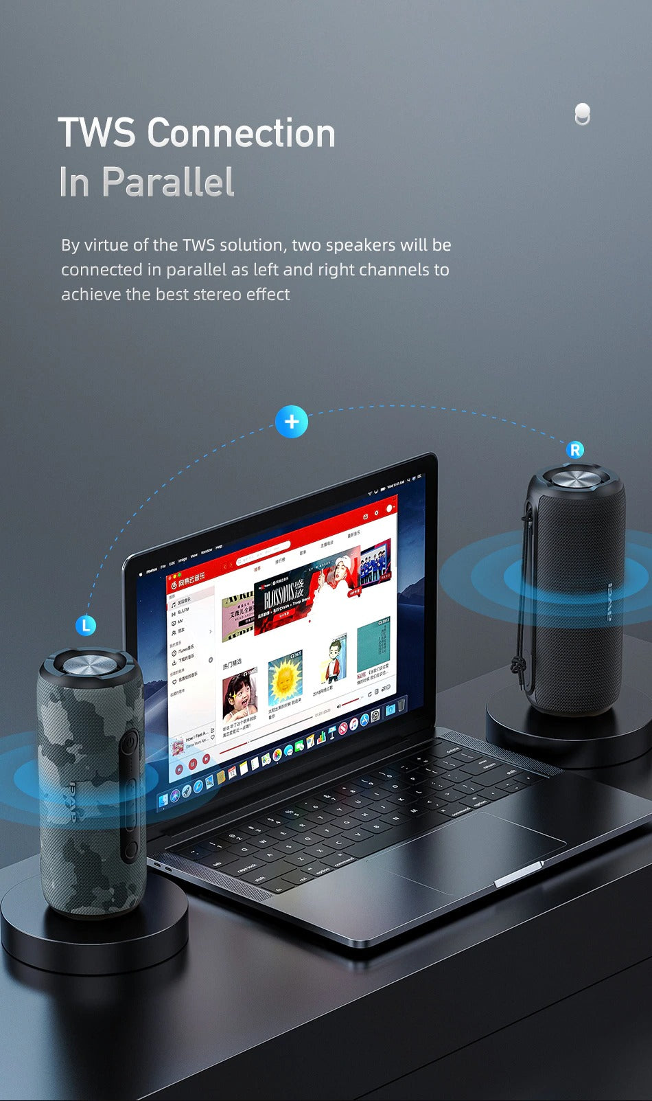 31W Super Bass Ip7 Awei Speaker