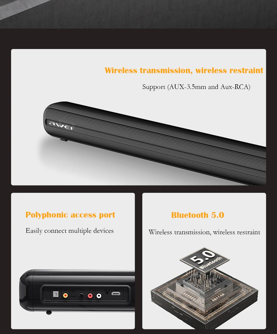 50w Speaker Tv Wired and Wireless Speaker