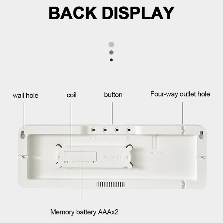 Big Digital Clock -Oringe