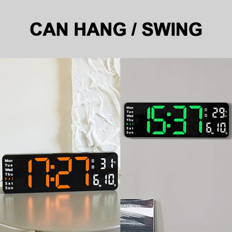 Big Digital Clock -Oringe