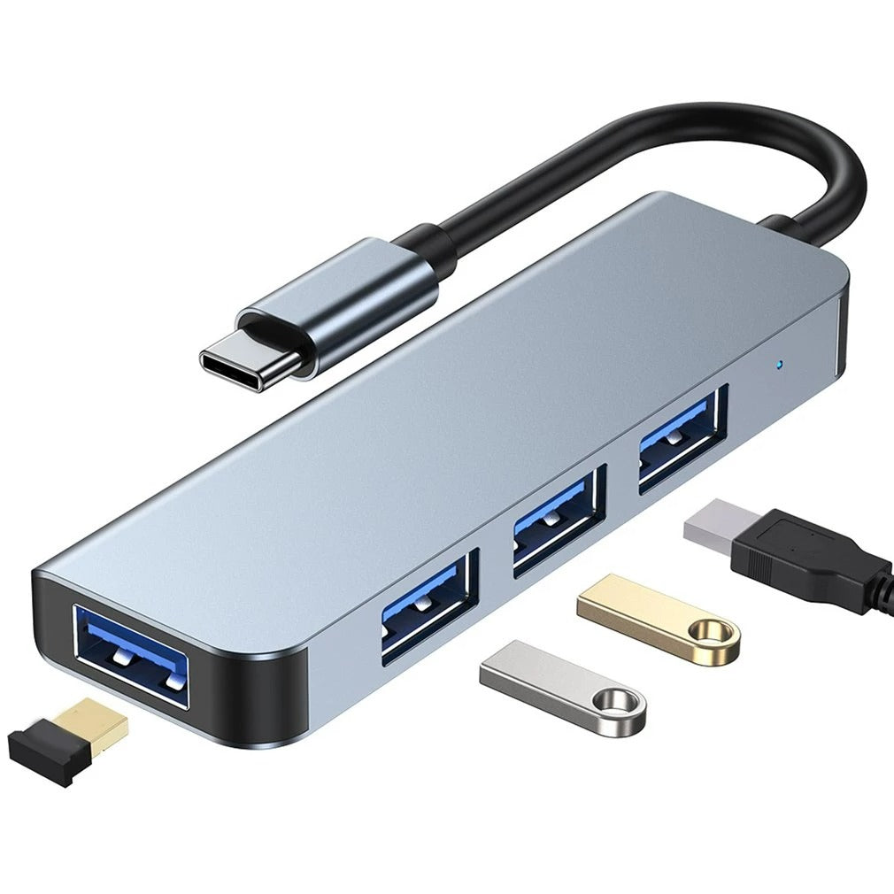 4 in 1 USB HUB C HUB Adapter USB C to USB 3.0