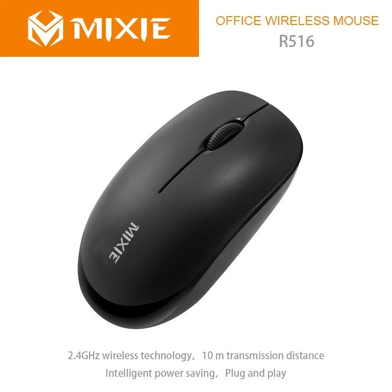 MIXIE R516 Wireless Mouse 2.4G Wireless Lightweight Power Saving Mouse Office Business Working Mouse