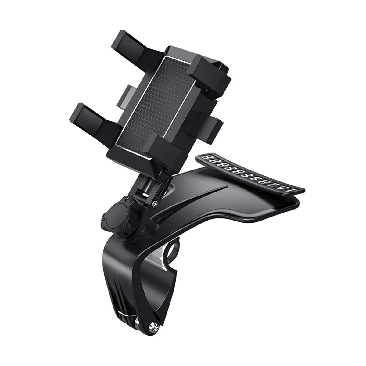 360°Rotation Car Mobile Phone Holder Car Sun Visor Dashboard Phone Holder