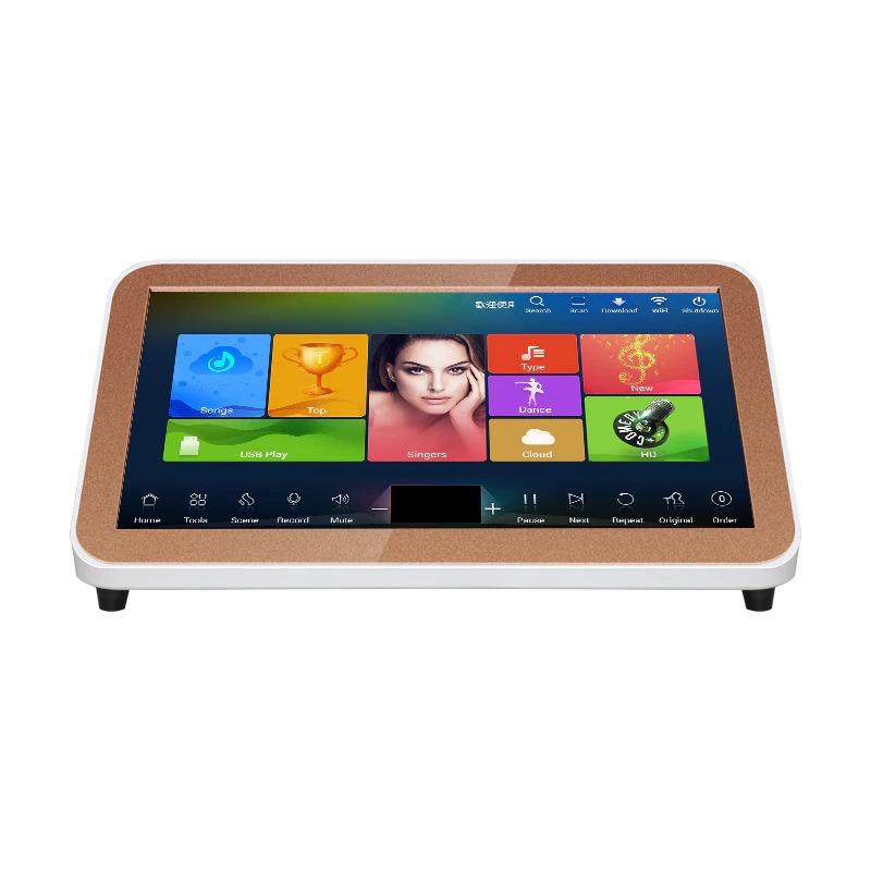TEQ Home KTV karaoke machine jukebox with power amplifier, reverb , microphone, 2TB HDD + Cloud
