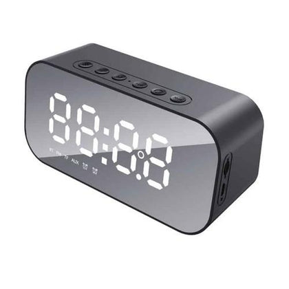 Portable Alarm Clock Bluetooth Speaker