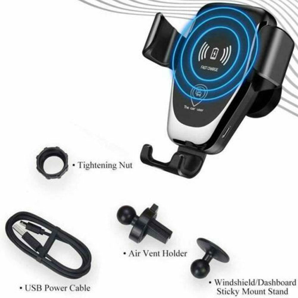 Wireless Car Charging Charger Automatic Mount Clamping