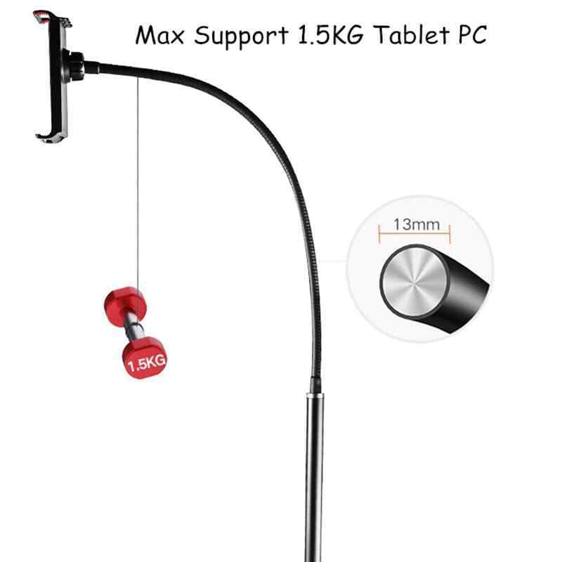 Floor Stand Lazy Mount Holder Arm Bracket iPhone iPad