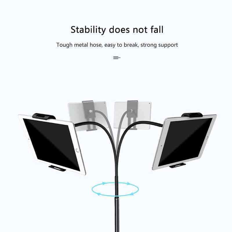 Floor Stand Lazy Mount Holder Arm Bracket iPhone iPad