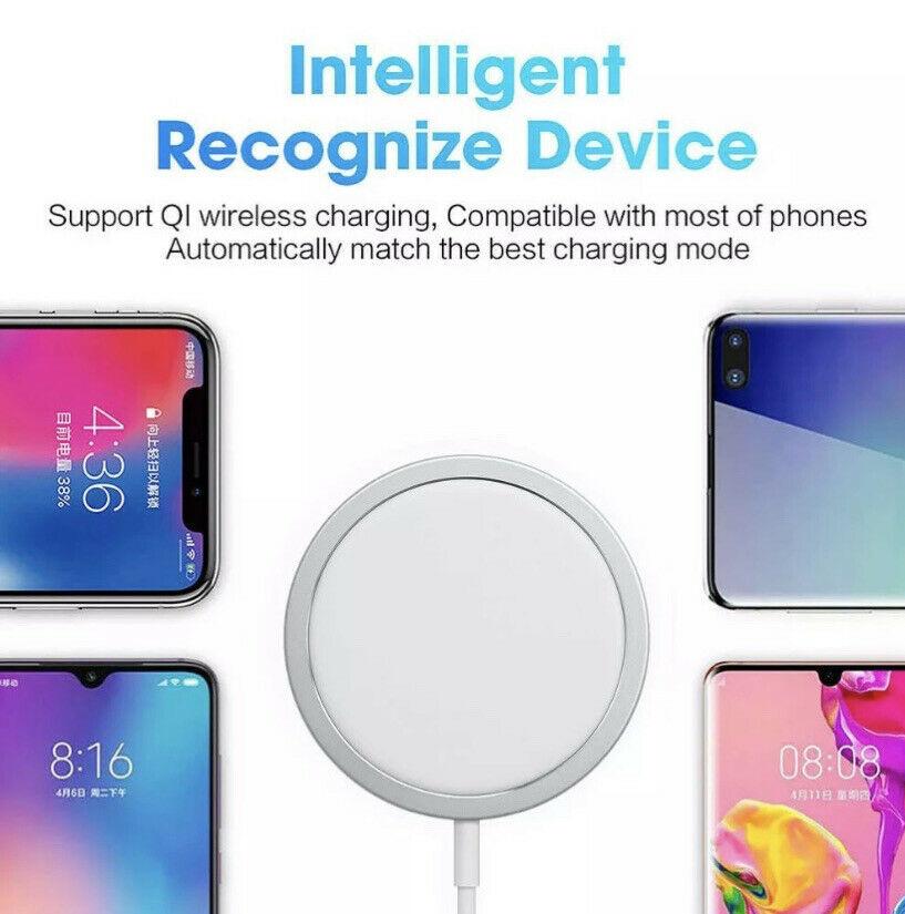 15W Magnetic Mag safe Charger Pad For iPhone 12 Pro Max 12 Mini 12