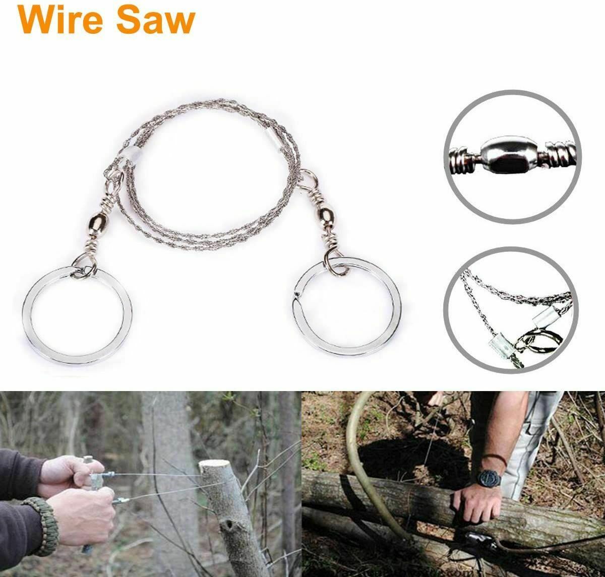 Survival Kit Outdoor Emergency Gear Kit for Camping Hiking Travelling Adventures