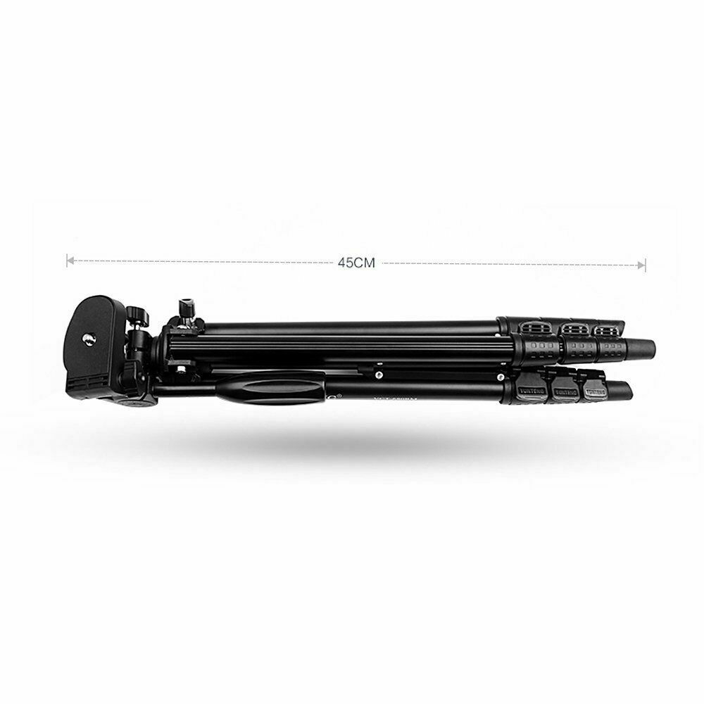 Yunteng VCT-680 Portable Aluminum Tripod with Damping Head for DSLR Camera
