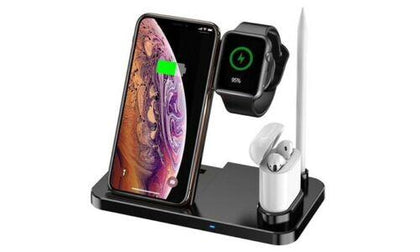 4-In-1 Wireless Charging Dock For apple Devices iphone airpod pen watch