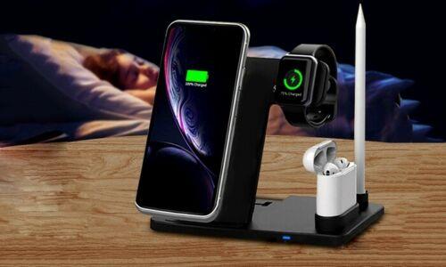4-In-1 Wireless Charging Dock For apple Devices iphone airpod pen watch