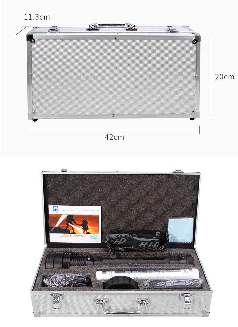85W 8500 Lumens LED Torch Flashlight 8700mAh Battery Spotlight Big Size