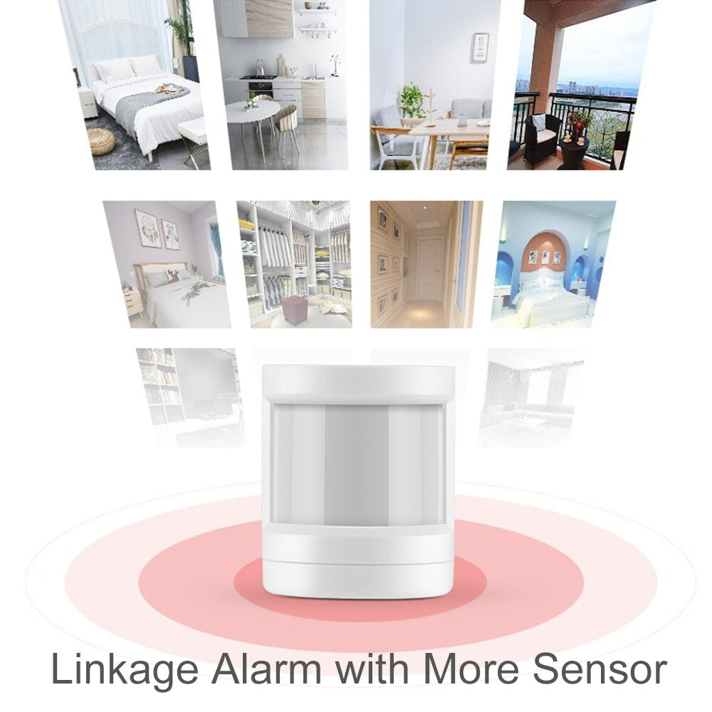 Tuya ZigBee PIR Sensor Battery Powered Smart Wireless WIFI  Motion Sensor Detector