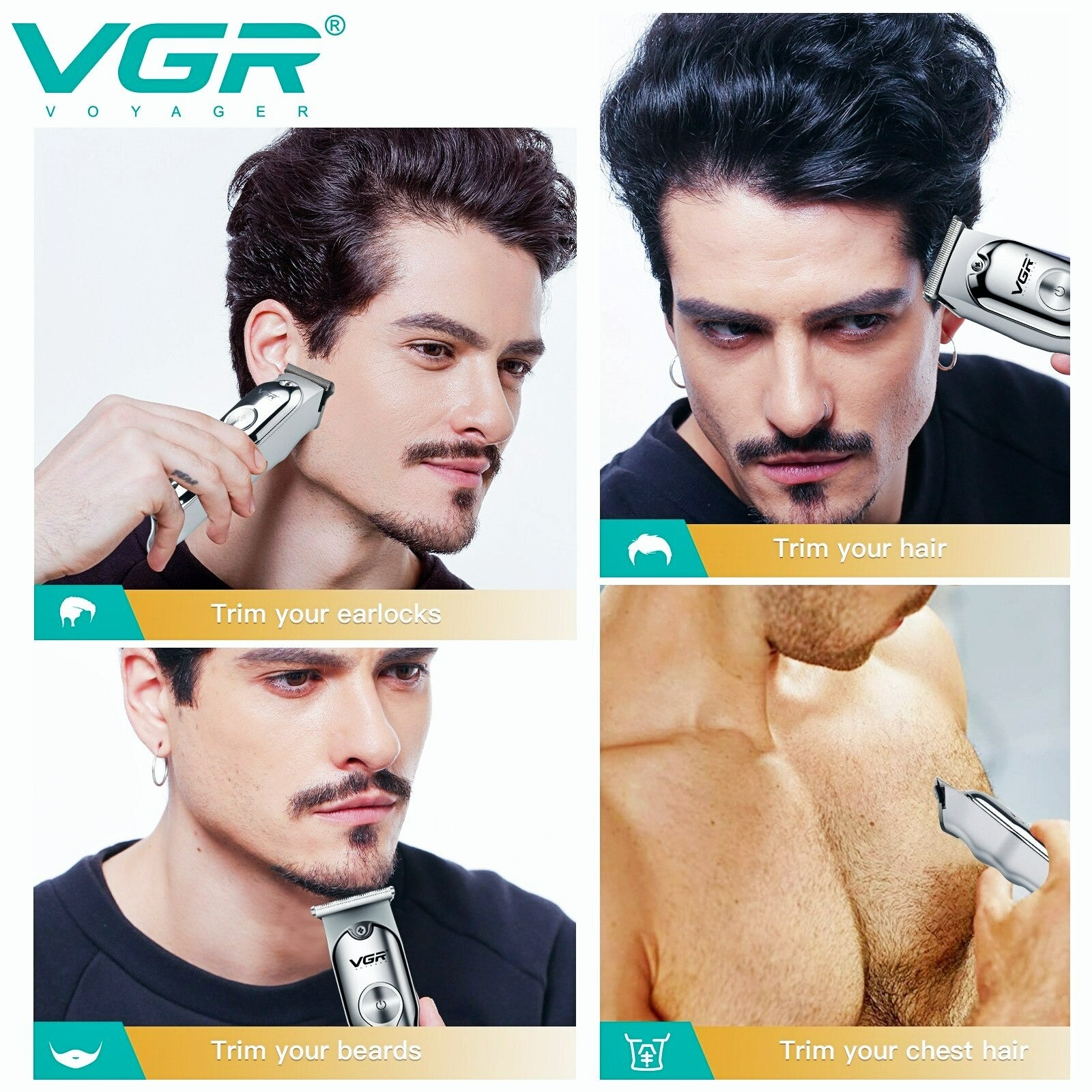 VGR Professional Hair Trimmer
